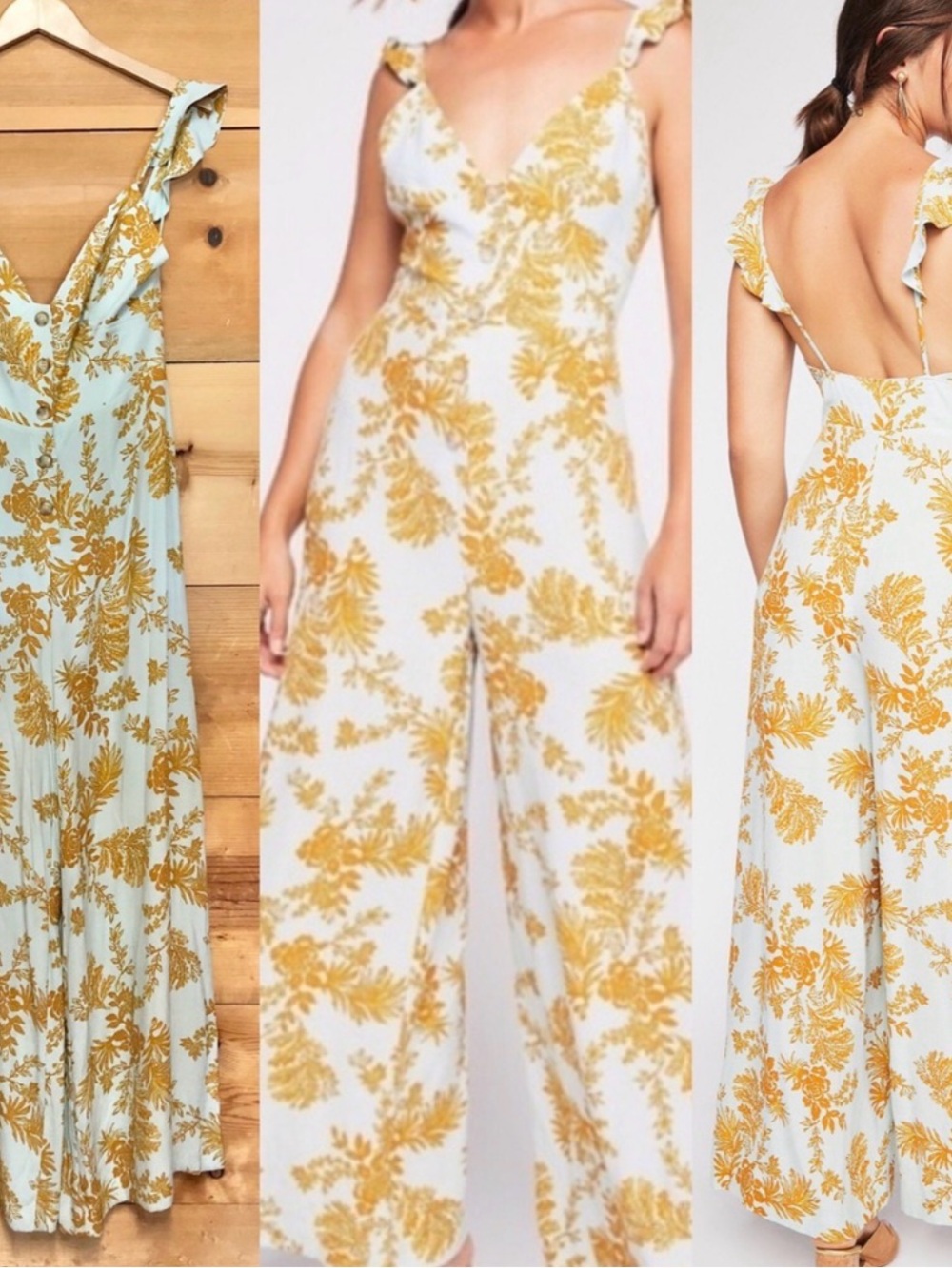Free People Be the One Wide Leg Jumpsuit